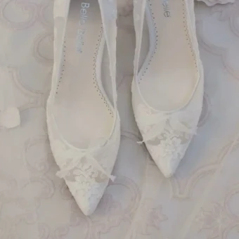 Bella Belle Shoes Monica #0 Ivory thumbnail