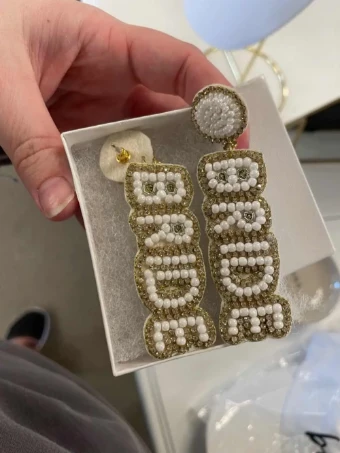 Faire bride earring style 2 #0 thumbnail